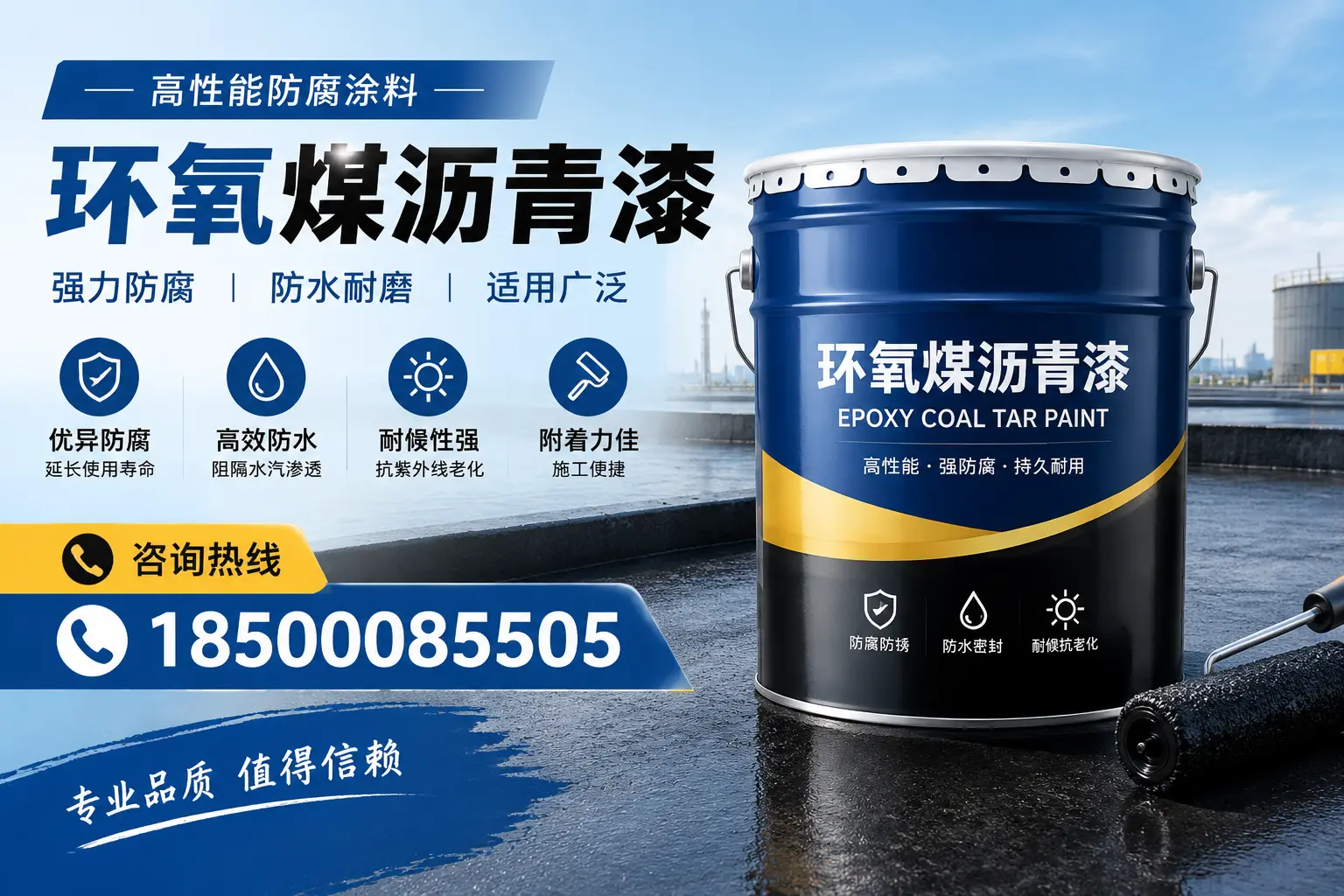 环氧煤沥青漆的主要成分与功能，本溪用户深度了解