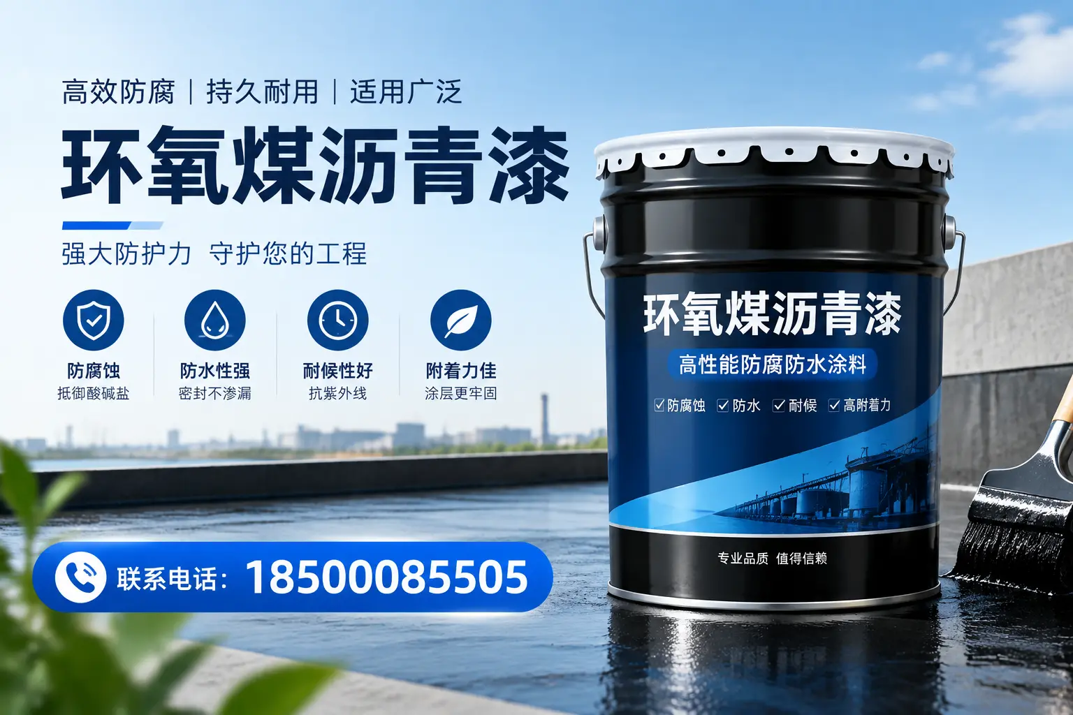 环氧煤沥青漆的施工方法详解，助力本溪企业高效完成项目